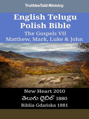 cover image of English Telugu Polish Bible--The Gospels VII--Matthew, Mark, Luke & John